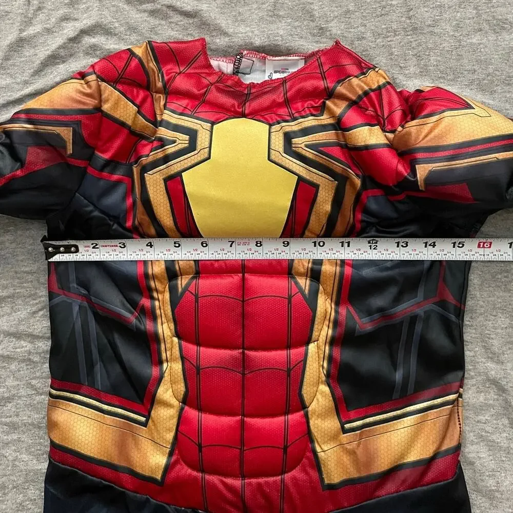 Marvel Spider Man No Way Home Kids Size M/6-7 Yrs Red Blue Costume